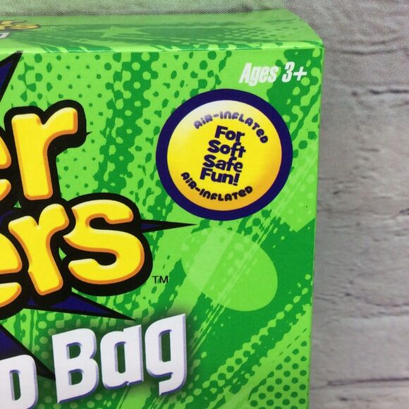 Socker Boppers Power Bag Standing Inflatable Punching Bag Red 4' Tall Ages 3+ - Picture 6 of 8